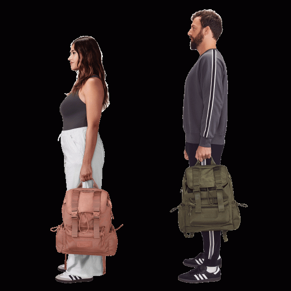 Brooklyn Backpack in Ash