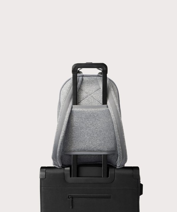 Dakota Backpack in Heather Grey. Large