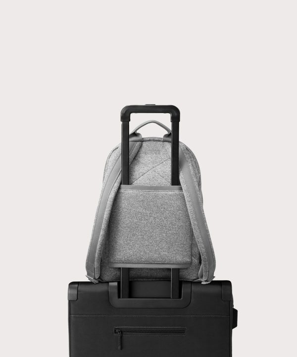 Dakota Backpack in Heather Grey. Medium