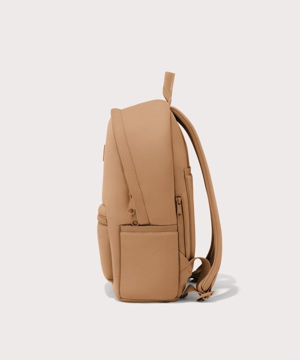 Dakota Backpack in Camel. Medium
