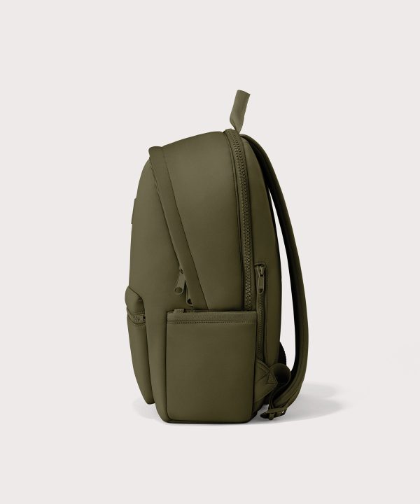Dakota Backpack in Dark Moss. Large