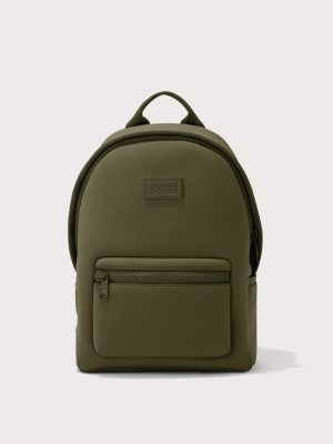 Dakota Backpack in Dark Moss. Medium