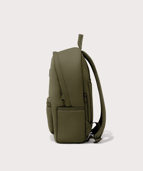 Dakota Backpack in Dark Moss. Medium
