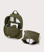 Dakota Backpack in Dark Moss. Medium