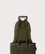 Dakota Backpack in Dark Moss. Medium