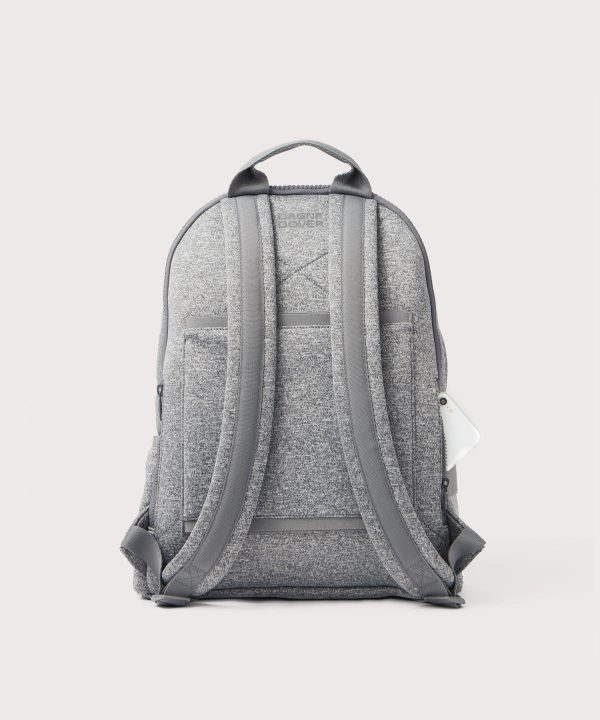 Dakota Backpack in Heather Grey. Large