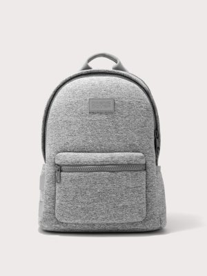 Dakota Backpack in Heather Grey. Large