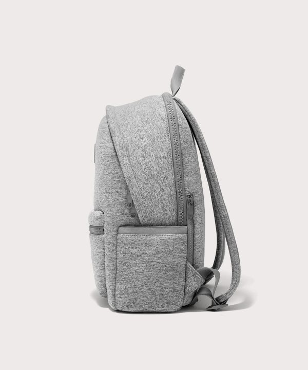 Dakota Backpack in Heather Grey. Large