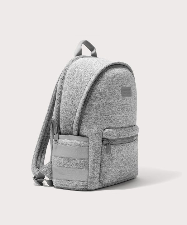 Dakota Backpack in Heather Grey. Large