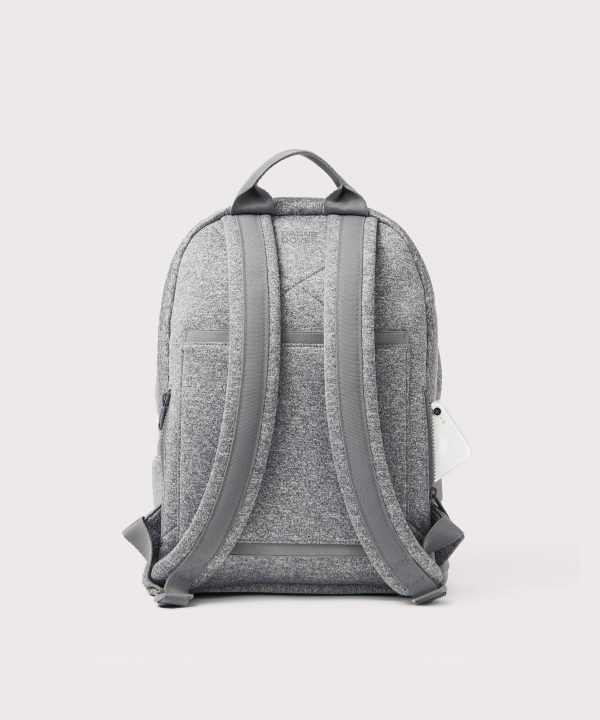 Dakota Backpack in Heather Grey. Medium