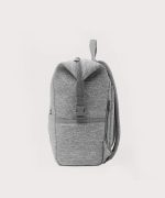 Indi Diaper Backpack in Heather Grey. Large