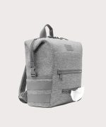 Indi Diaper Backpack in Heather Grey. Large