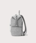 Indi Diaper Backpack in Heather Grey. Medium
