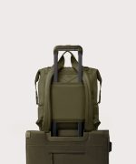 Indi Diaper Backpack in Dark Moss. Large