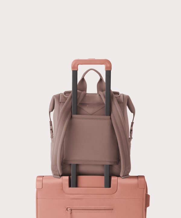 Indi Diaper Backpack in Dune. Medium