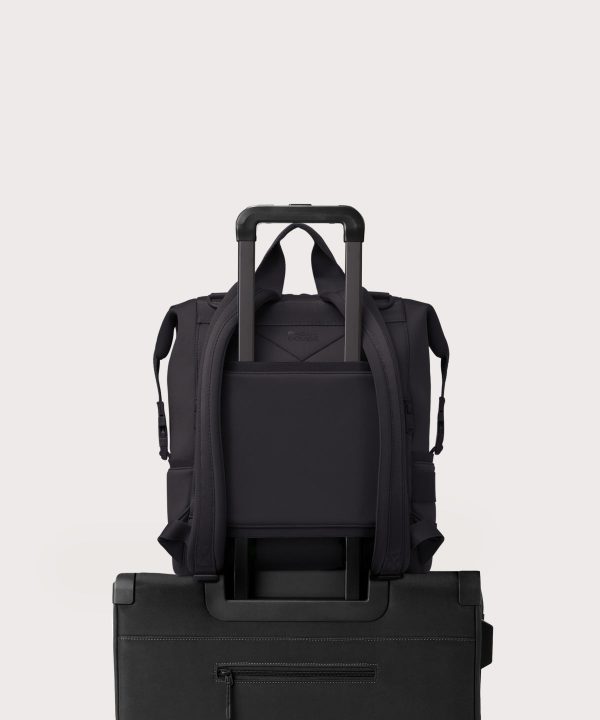Indi Diaper Backpack in Onyx. Large