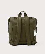 Indi Diaper Backpack in Dark Moss. Large