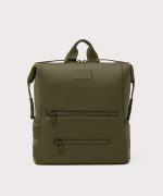 Indi Diaper Backpack in Dark Moss. Large
