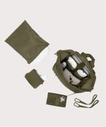 Indi Diaper Backpack in Dark Moss. Large