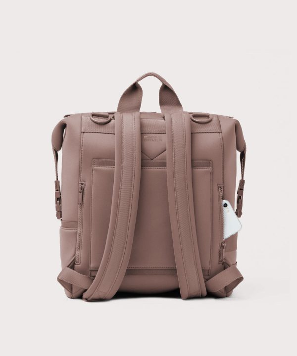 Indi Diaper Backpack in Dune. Large