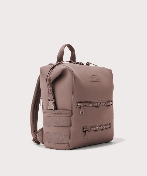 Indi Diaper Backpack in Dune. Medium