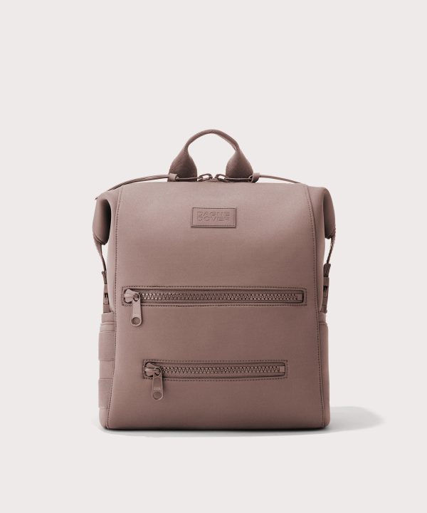 Indi Diaper Backpack in Dune. Medium