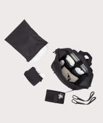 Indi Diaper Backpack in Onyx. Large