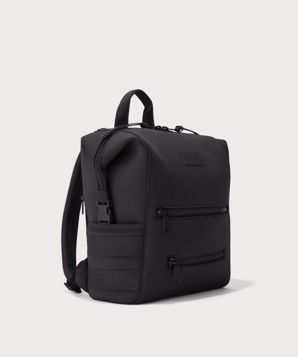 Indi Diaper Backpack in Onyx. Medium