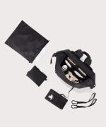 Indi Diaper Backpack in Onyx. Medium