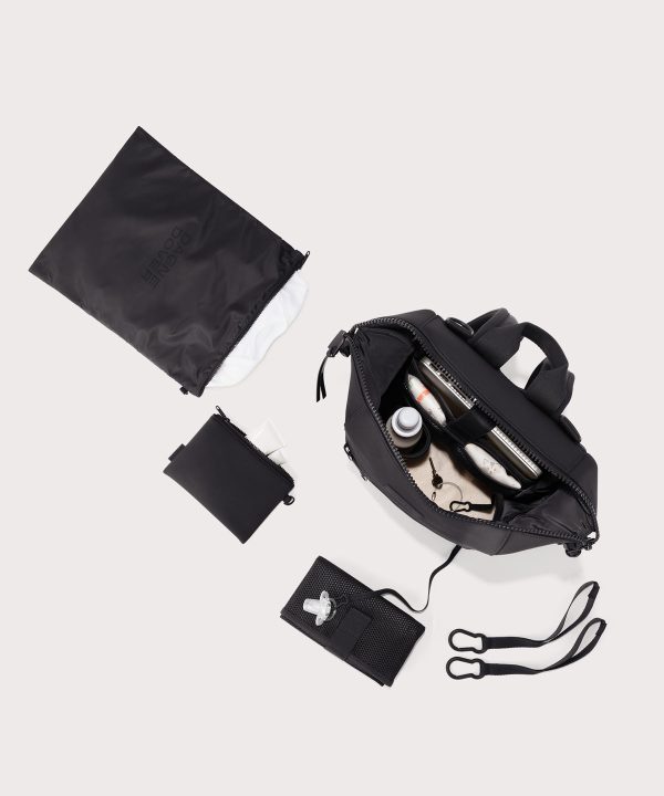 Indi Diaper Backpack in Onyx. Medium