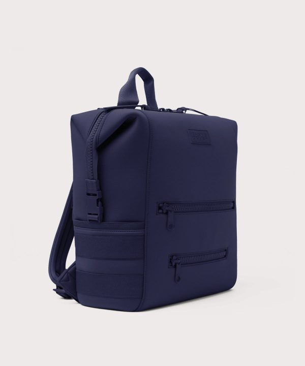 Indi Diaper Backpack in Storm. Large