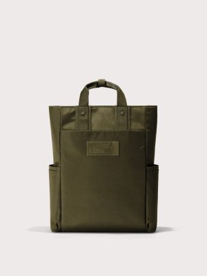 Petra Convertible Tote in Dark Moss